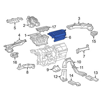 Toyota OE - Front Cabin Air Intake Duct