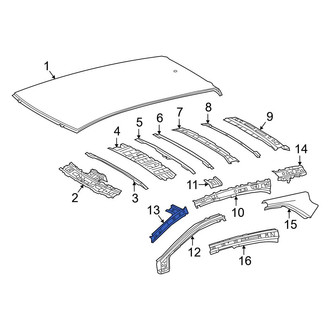 Toyota OE - Left Upper Inner Body A-Pillar