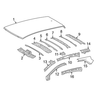 Toyota OE - Roof & Components (Hatchback)