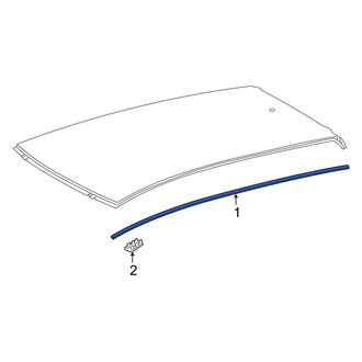 Toyota OE - Left Roof Drip Molding