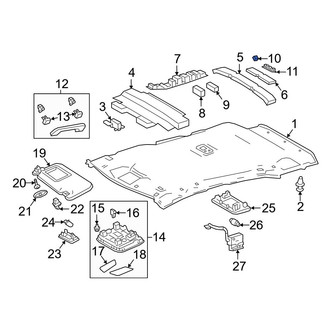 Toyota OE - Headliner Insulator