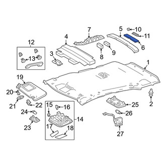 Toyota OE - Headliner Insulator