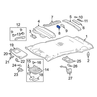 Toyota OE - Headliner Insulator