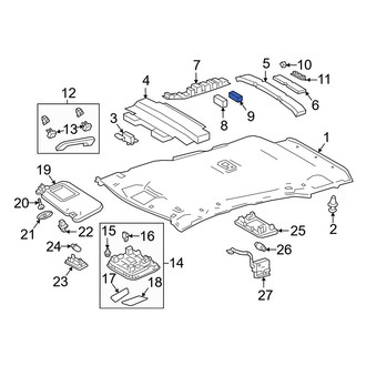 Toyota OE - Headliner Insulator