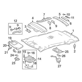 Toyota OE - Roof - Interior Trim (Hatchback)