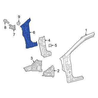 Toyota OE - Left Lower Inner Body A-Pillar