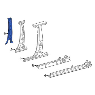 Toyota OE - Right Inner Body B-Pillar