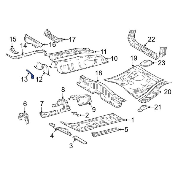 Floor Pan Bracket