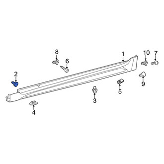 Toyota OE - Rocker Panel Molding Clip