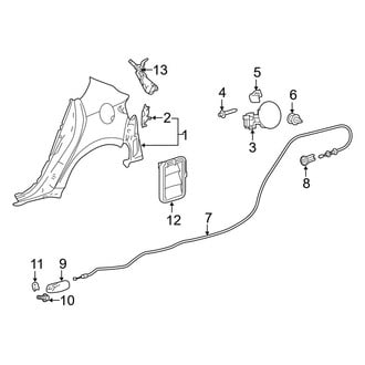 Toyota OE - Quarter Panel & Components (Hatchback)