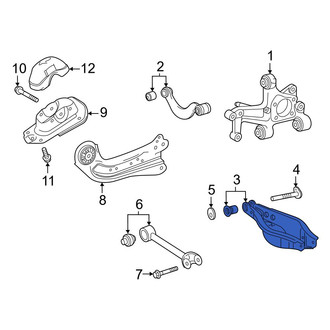 Toyota OE - Front Left Suspension Control Arm