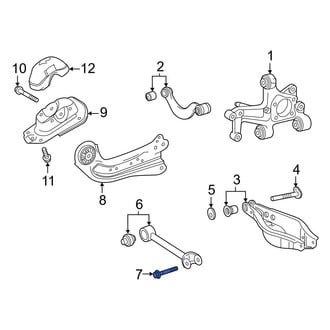 Toyota OE - Upper Suspension Control Arm Bolt