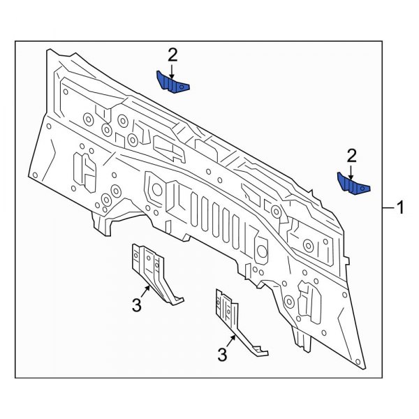 Rear Body Panel Bracket