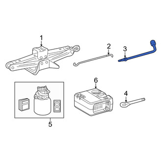 Toyota OE - Wheel Lug Wrench