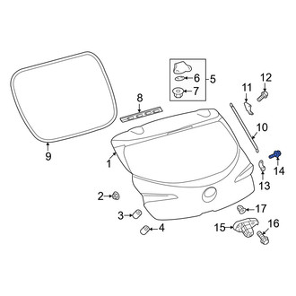 Toyota OE - Liftgate Hinge Bolt