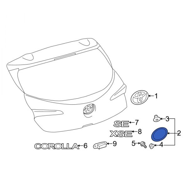 Liftgate Finish Panel