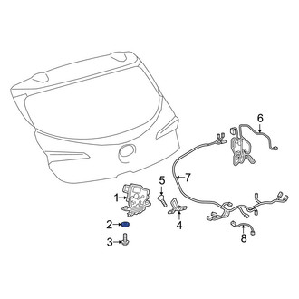 Toyota OE - Liftgate Latch Clip