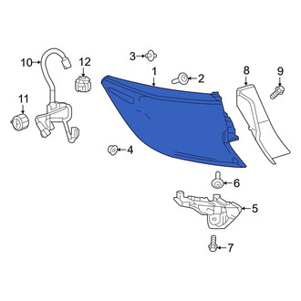 Toyota OE - Rear Left Outer Tail Light Assembly