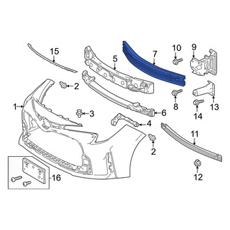 Toyota OE - Front Bumper Impact Bar