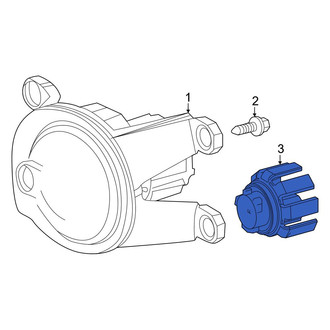 Toyota OE - Front Fog Light Bulb