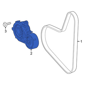 Toyota OE - Accessory Drive Belt Tensioner Assembly