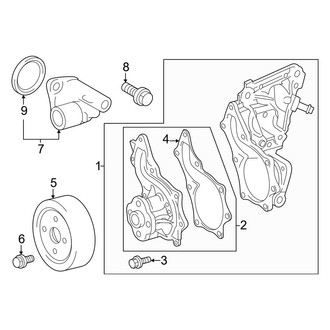 Toyota OE - Cooling - Water Pump
