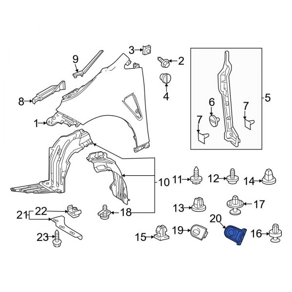 Fender Liner Retainer