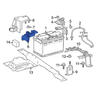 Toyota OE - Battery Cable Terminal End