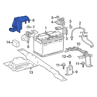 Toyota OE - Battery Terminal Cover