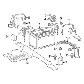 Toyota OE - Electrical - Battery