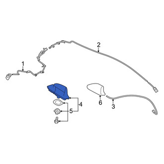 Toyota OE - Radio Antenna Mast