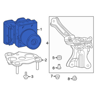 Toyota OE - ABS Hydraulic Assembly