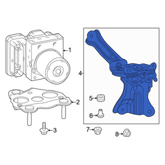 Toyota OE - Lower ABS Modulator Bracket