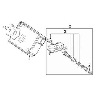 Toyota OE - Electrical - Tire Pressure Monitor Components