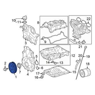 Toyota OE - Engine Crankshaft Pulley
