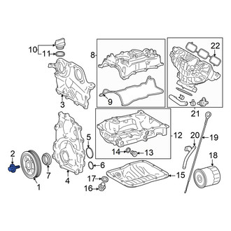 Toyota OE - Engine Crankshaft Pulley Bolt