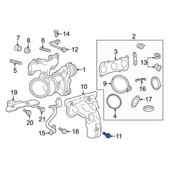Toyota OE - Exhaust Manifold Bolt