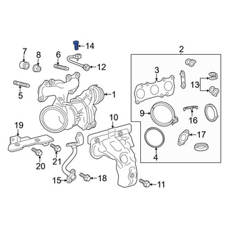 Toyota OE - Upper Drive Motor Battery Pack Cover Bolt