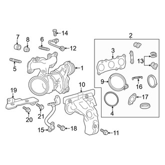 Toyota OE - Engine / Transaxle - Turbocharger & Components