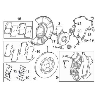 Toyota OE - Disc Brake Pad Retaining Clip