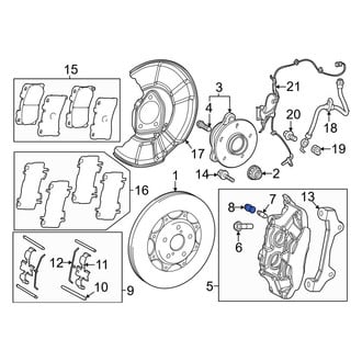 Toyota OE - Rear Brake Bleeder Screw Cap