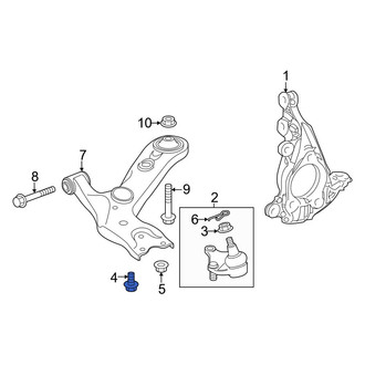 Toyota OE - Suspension Ball Joint Bolt