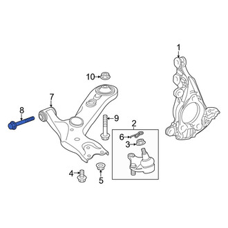 Toyota OE - Front Suspension Control Arm Bolt