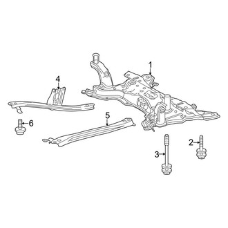 Toyota OE - Front Suspension - Suspension Mounting