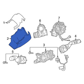 Toyota OE - Lower Steering Column Cover