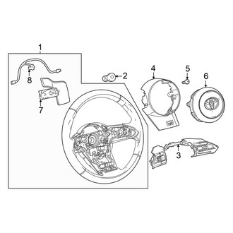 Toyota OE - Steering Wheel & Trim