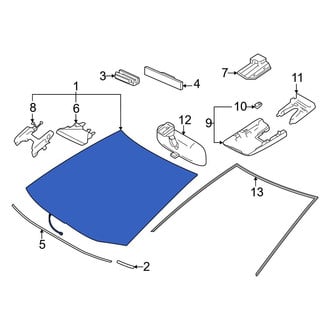 Toyota OE - Front Windshield