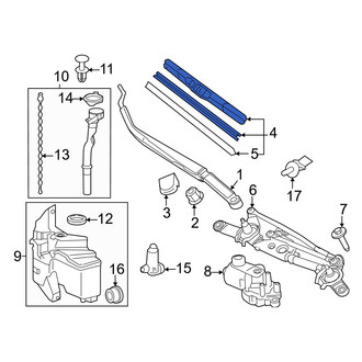 Toyota OE - Front Right Wiper Blade