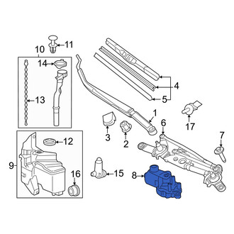 Toyota OE - Wiper Motor