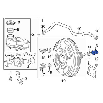 Toyota OE - Brake Pedal Push Rod